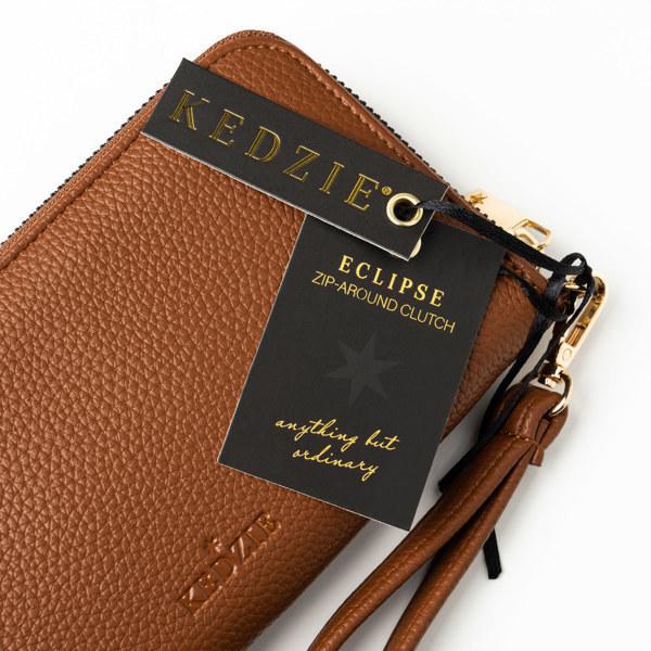 Eclipse Zip-Around Clutch by Kedzie