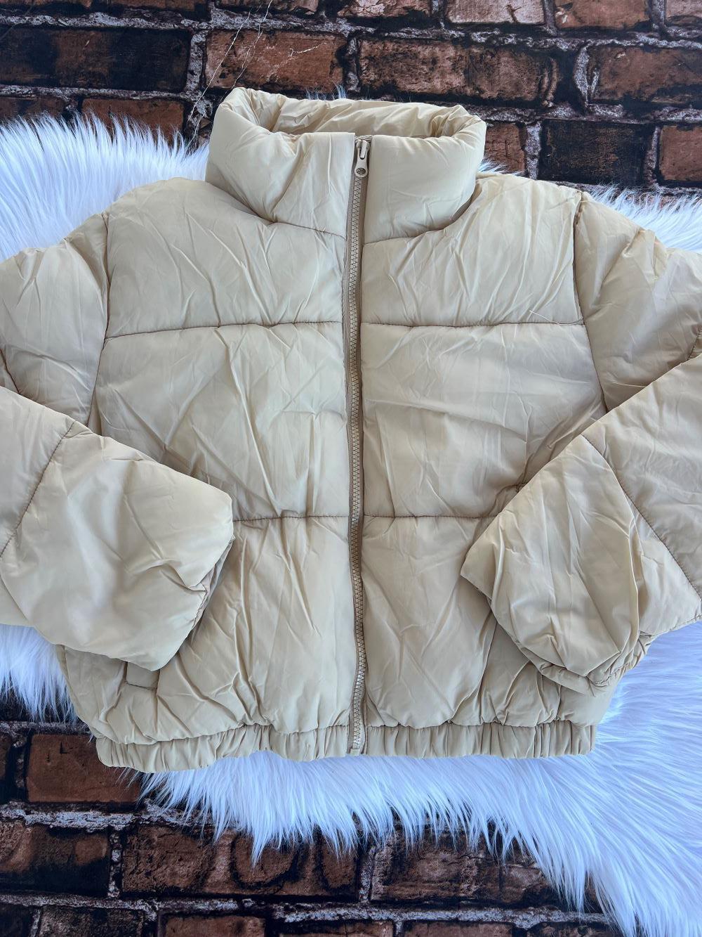 Camel Puffer Junior Jacket