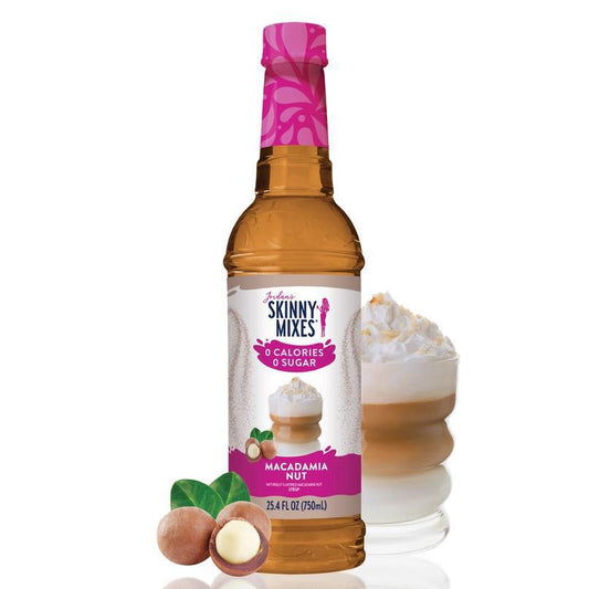 Macadamia Nut Syrup Sugar Free Syrup by Jordan's Skinny Mixes