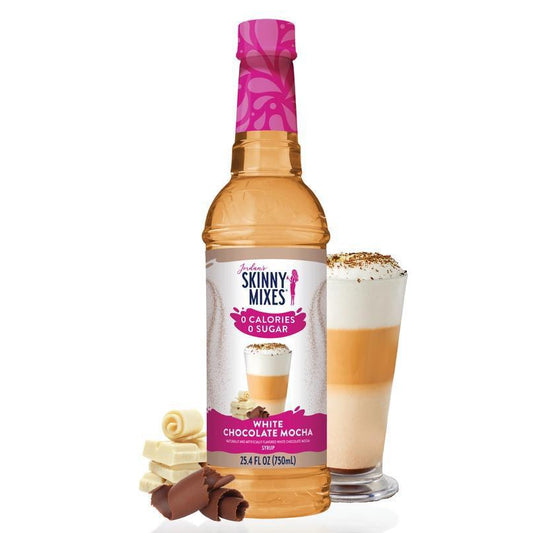 White Chocolate Mocha Syrup Sugar Free Syrup by Jordan's Skinny Mixes