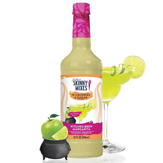 Witches Brew Green Apple Margarita Mix Sugar Free Syrup by Jordan's Skinny Mixes