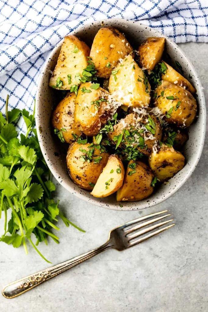 Garlic Herb Potatoes by Crockstar