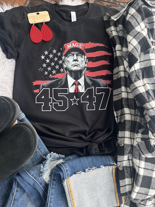 Trump 45*47 Tee