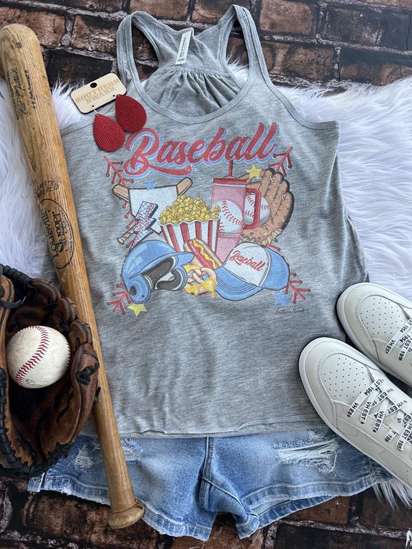 Vintage Baseball Tank Top