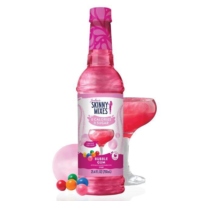 Bubble Gum Sugar Free Syrup by Jordan's Skinny Mixes