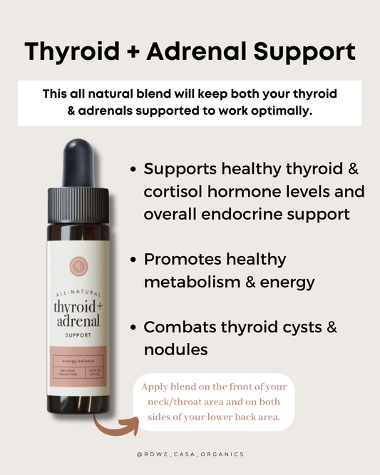 Thyroid + Adrenal Drops by Rowe Casa