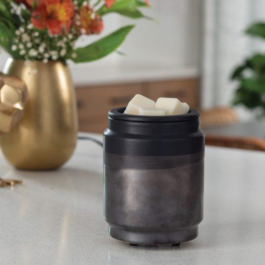 Black Dipped Flip Dish Wax Warmer by Candle Warmers Etc.