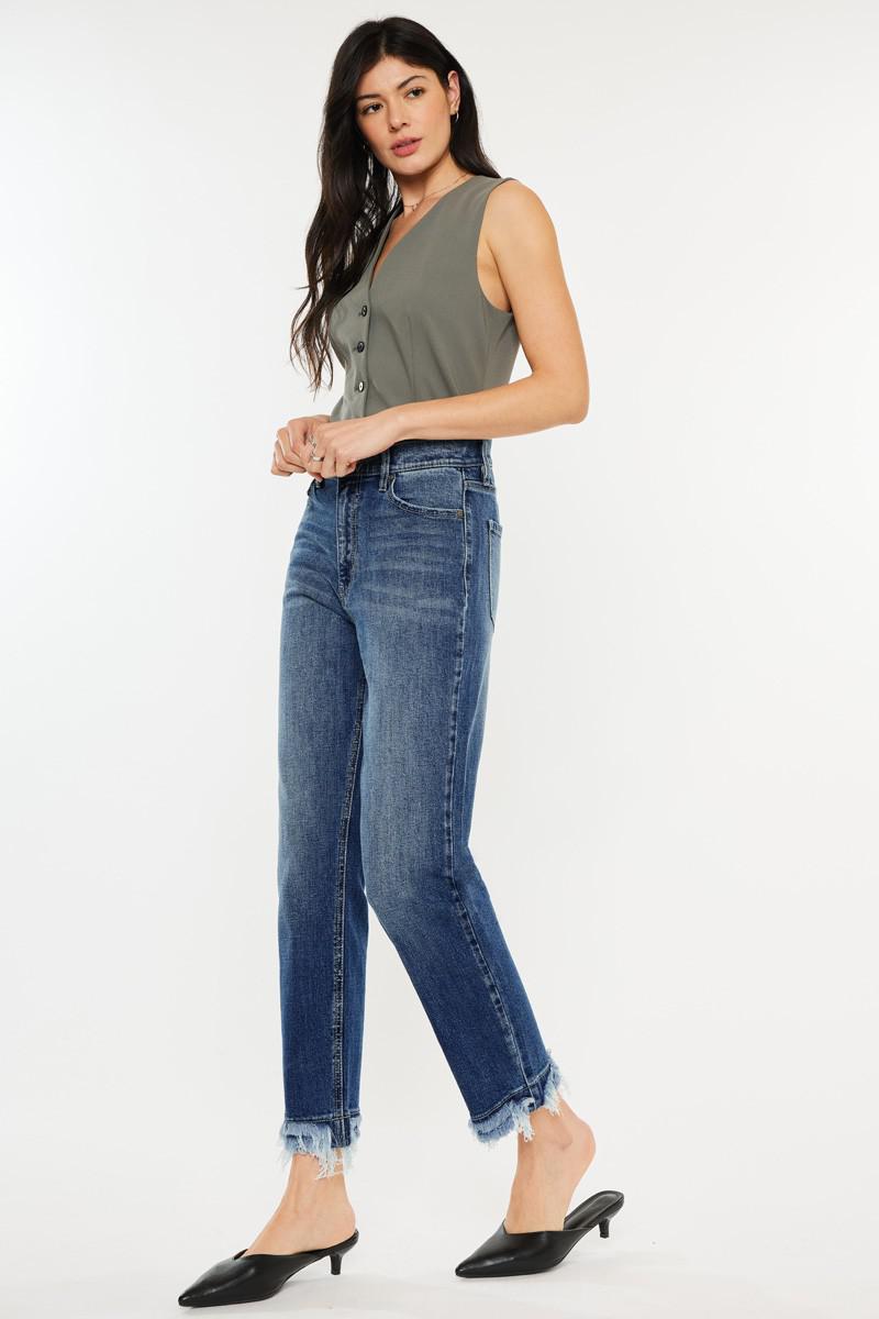 Shiza High Rise Wide Leg Jeans by KanCan