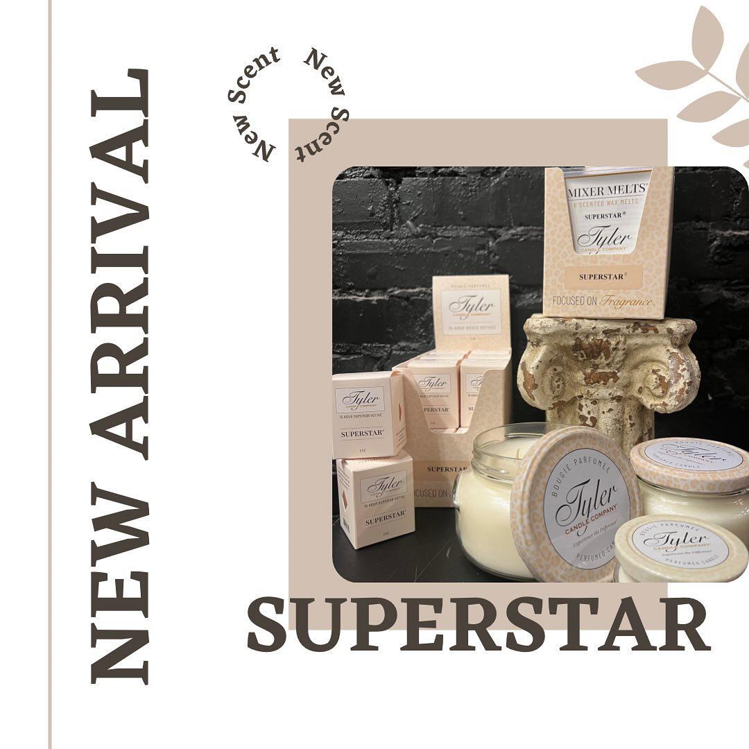 Superstar Candle Collection by Tyler Candle Company