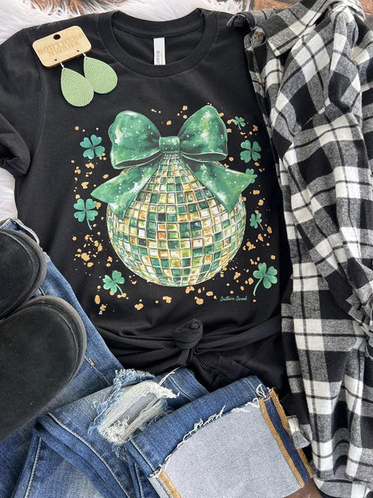 St. Patty's Day Disco Ball Tee