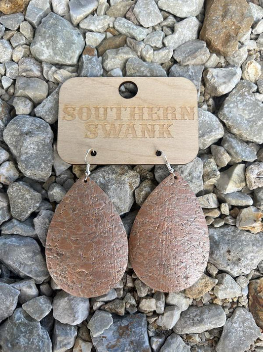 Blush Pebble Earrings