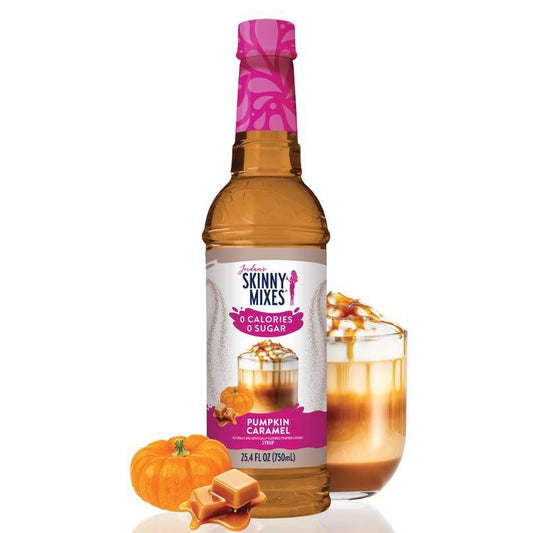 Pumpkin Caramel Sugar Free Syrup by Jordan's Skinny Mixes