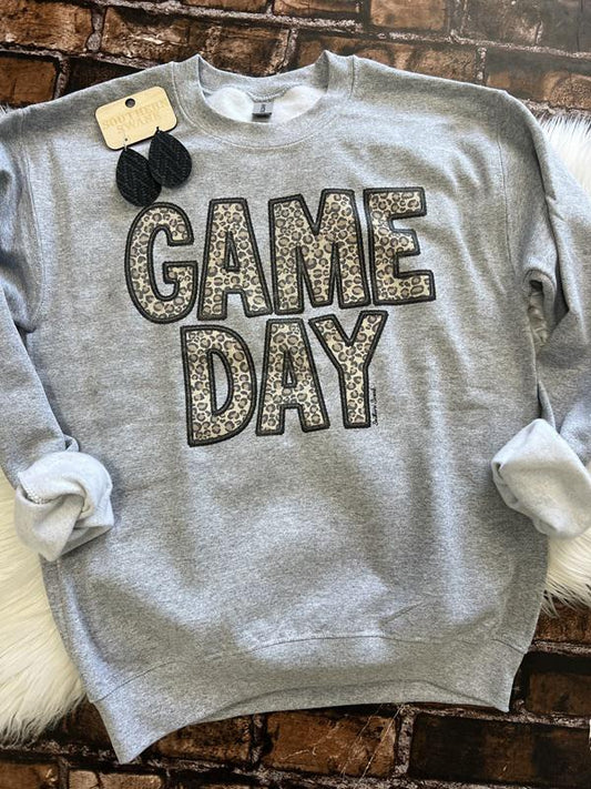 Leopard Game Day Sweatshirt