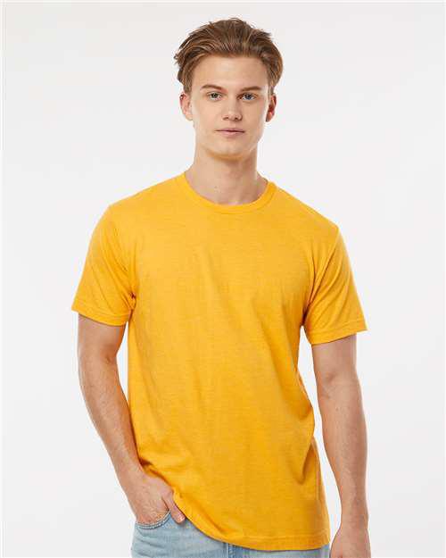 Tultex 202- Heather Mellow Yellow- Blank Tee Closeout