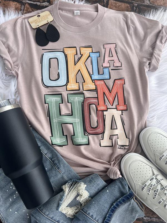 Boho Oklahoma Tee