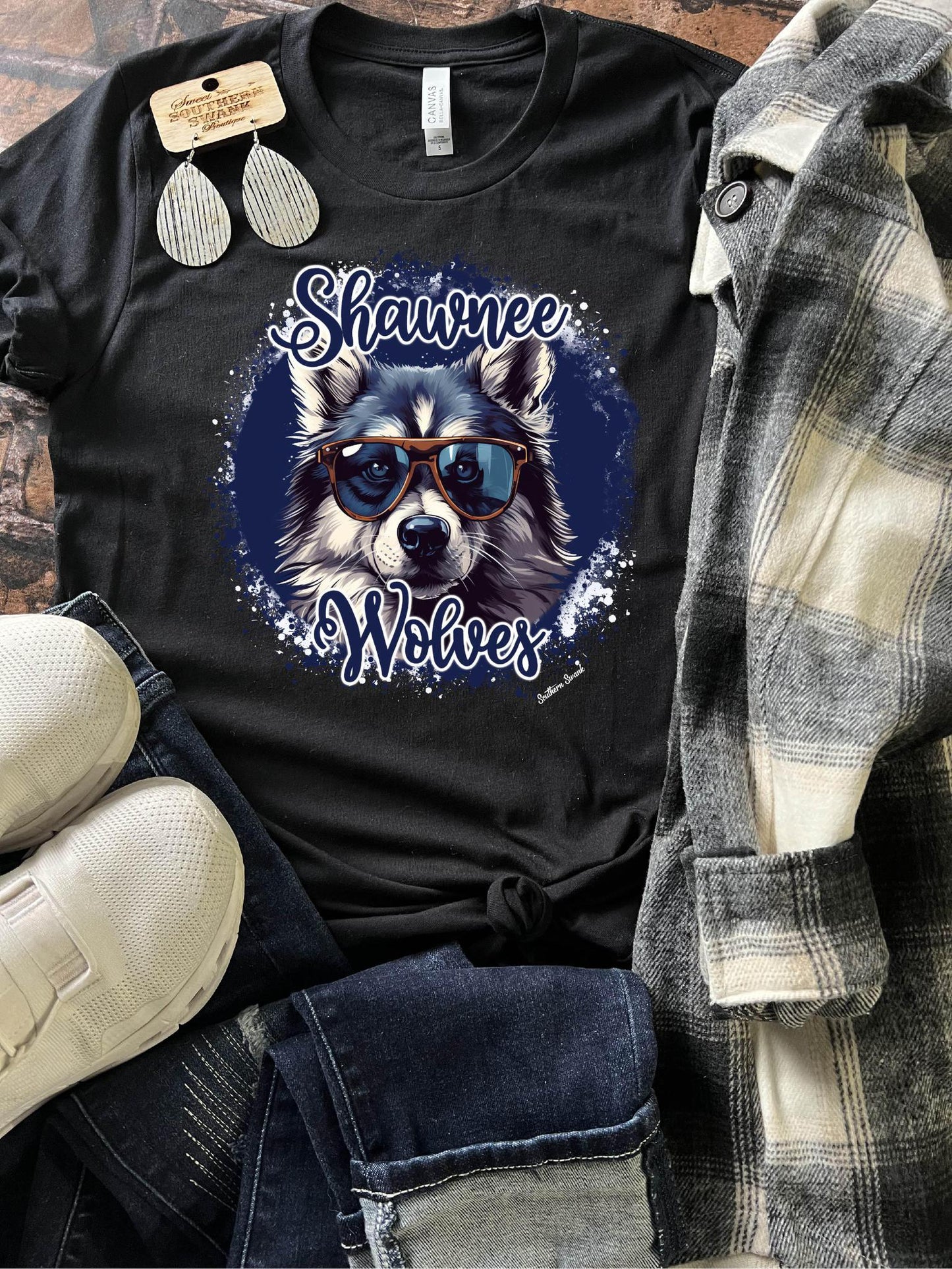 Shawnee Wolves Spirit Tee