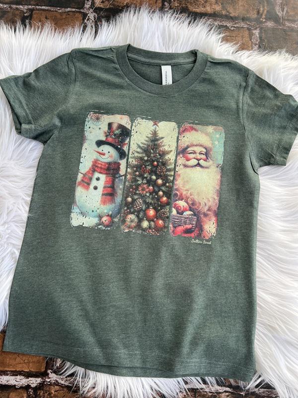 Youth Vintage Christmas Tee