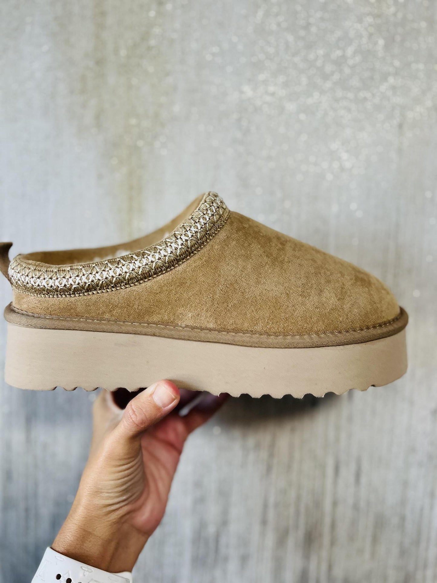 Sand Hardy Flatform Slipper by Yellow Box