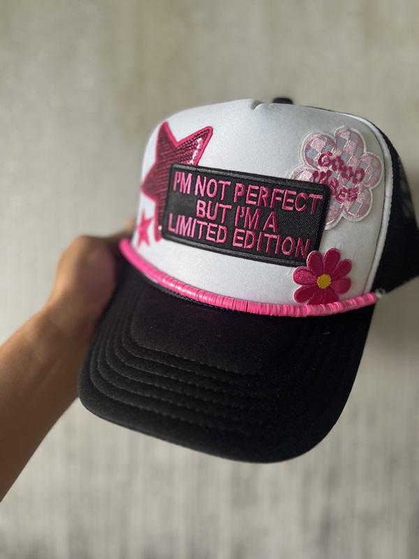 I'm Not Perfect Trucker Hat