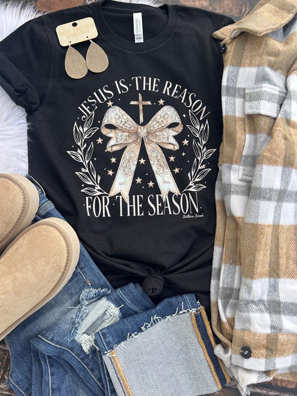 Jesus Is The Reason For The Season (long sleeve & short sleeve)