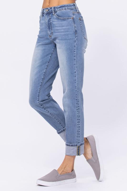 Judy Blue High Waist Vintage Wash Boyfriend 88337