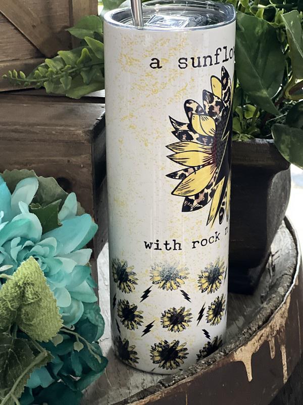 Sunflower Soul Tumbler