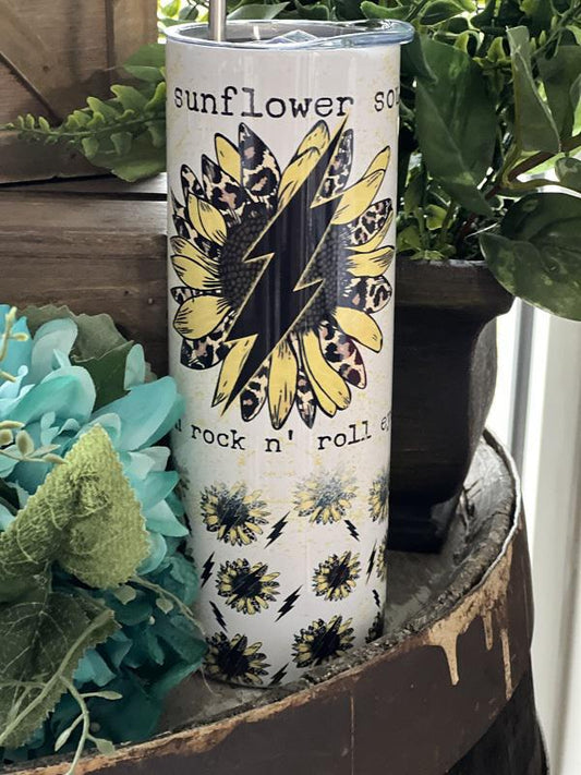 Sunflower Soul Tumbler