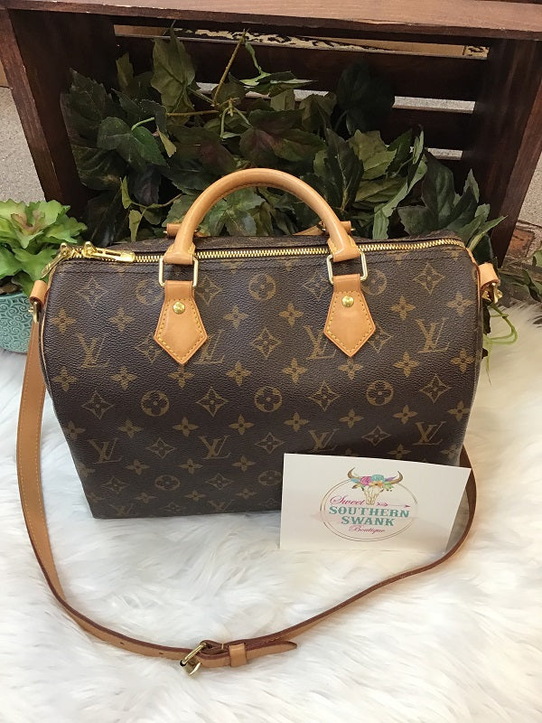 Louis fashion vuitton speedy 30 con bandolera