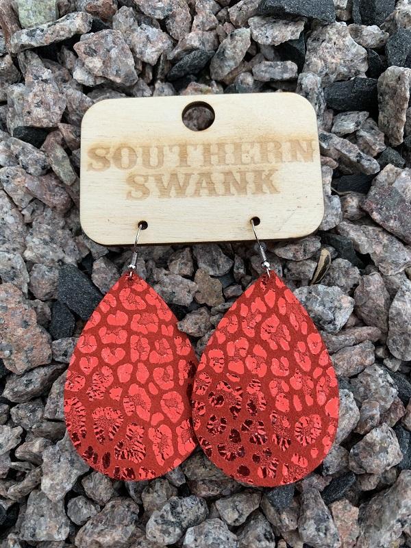 Red Fire Earrings